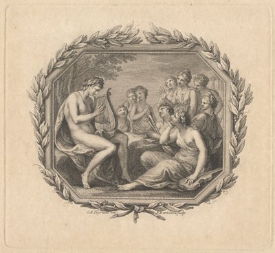 Jótékonysági jegy Giardini úr javára alkotó: Francesco Bartolozzi