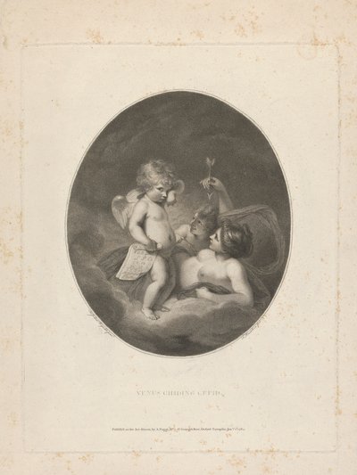 Venus Childing Cupido alkotó: Francesco Bartolozzi