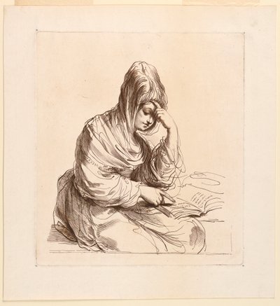 Nő tanul alkotó: Francesco Bartolozzi