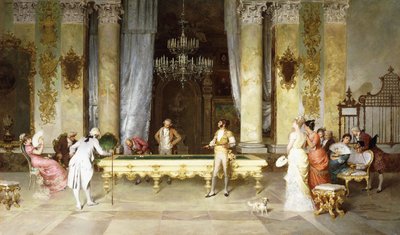 A Biliárd Játék alkotó: Francesco Beda
