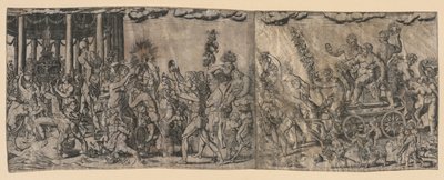 Bakkán jelenet, 1500-as évek vége – 1600-as évek eleje. alkotó: Francesco Bertelli