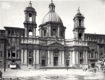 Sant Agnese templom, 1653-57 alkotó: Francesco Borromini