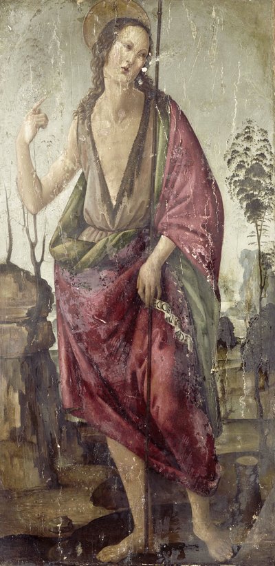 Keresztelő János alkotó: Francesco Botticini (attributed to)