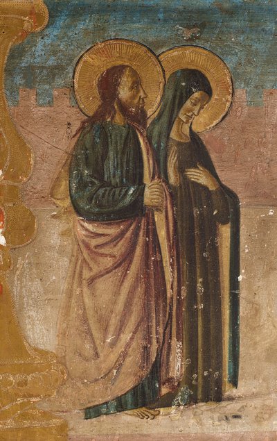 Szent Anna és Joachim. alkotó: Francesco Botticini