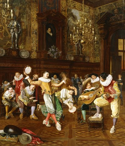 A Saltarello, alkotó: Francesco Brunery