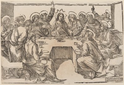 Az utolsó vacsora alkotó: Francesco Denanto