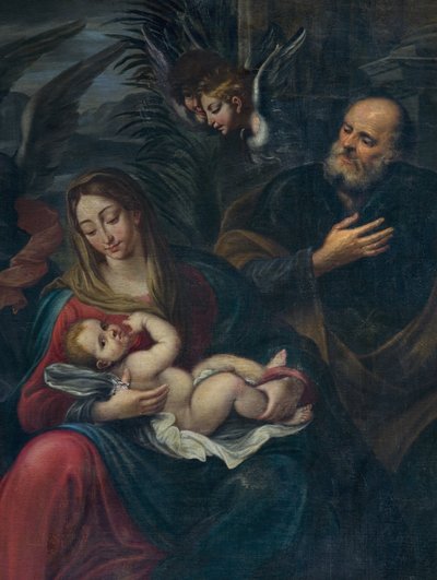 A pásztorok imádata, részlet alkotó: Francesco Fabbrica