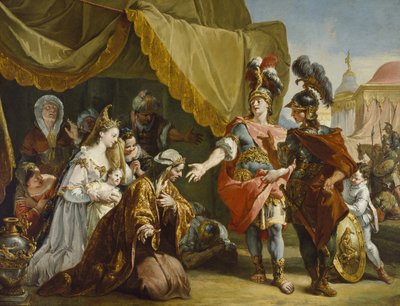 Darius családja Sándor előtt alkotó: Francesco Fontebasso