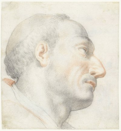 A San Carlo Borromeo feje alkotó: Francesco Furini (attributed to)