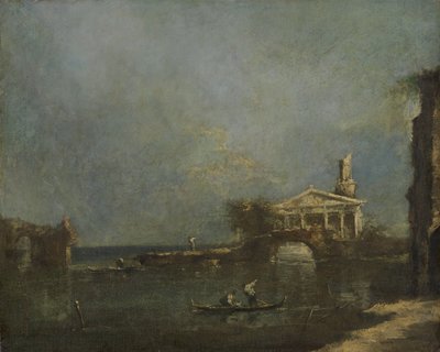 Lagúna Velence közelében alkotó: Francesco Guardi (attributed to)