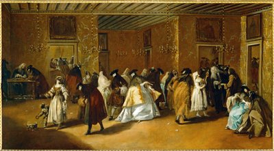 Il Ridotto (olaj, vászon) alkotó: Francesco Guardi