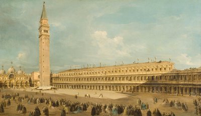 Piazza San Marco Velencében alkotó: Francesco Guardi