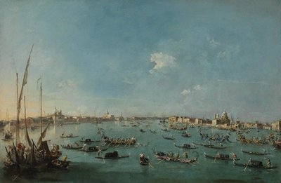 Regatta a Giudecca-csatornán alkotó: Francesco Guardi