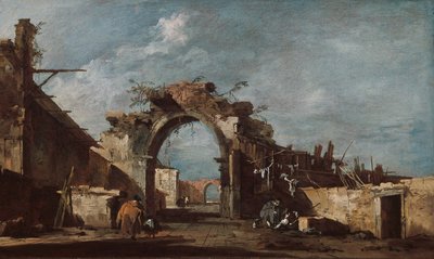 Romos boltív alkotó: Francesco Guardi