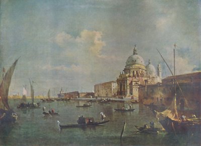 Santa Maria Della Salute, 1780-as évek, 1925. alkotó: Francesco Guardi