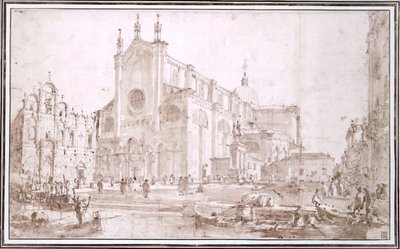 Szent János és Pál alkotó: Francesco Guardi