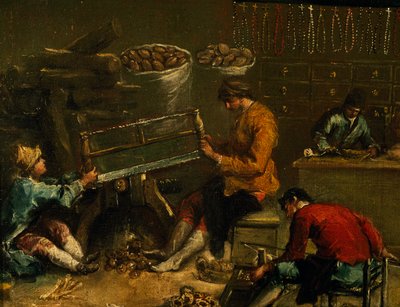 Coroneri céh cégtáblája alkotó: Francesco Guardi