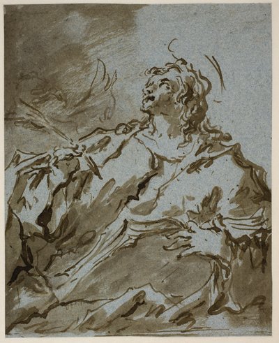 Szent János evangélista alkotó: Francesco Guardi