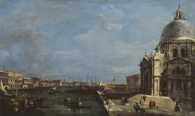 A Canal Grande, Velence, c. 1760. alkotó: Francesco Guardi