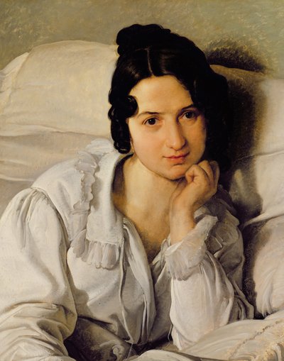 Carolina Zucchi, 1825 alkotó: Francesco Hayez
