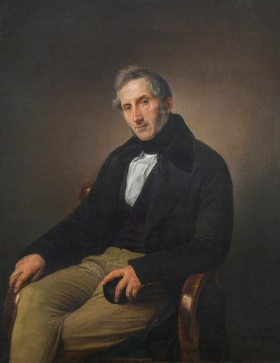 Alessandro Manzoni portréja alkotó: Francesco Hayez