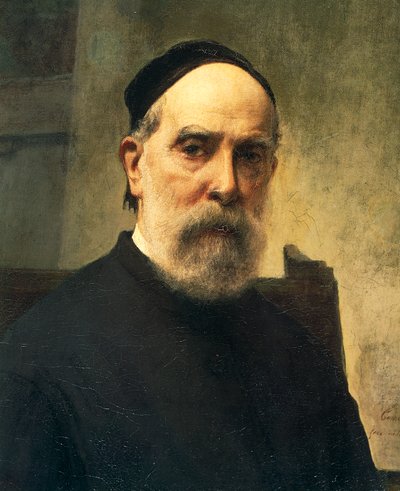 Önarckép 88 évesen, Francesco Hayez (1791-1882), olaj, vászon, 58x46 cm, Részlet alkotó: Francesco Hayez