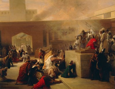 Joás megkoronázása, Francesco Hayez alkotó: Francesco Hayez