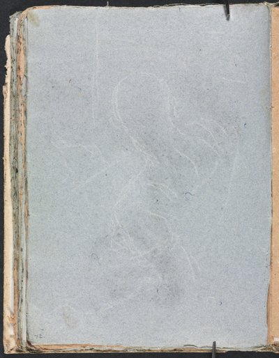 Verona Vázlatfüzet: Ábratanulmány 72. oldal, 1760. alkotó: Francesco Lorenzi