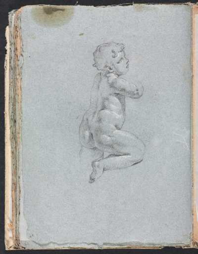 Verona vázlatfüzet: Putto profilban (64. oldal) alkotó: Francesco Lorenzi