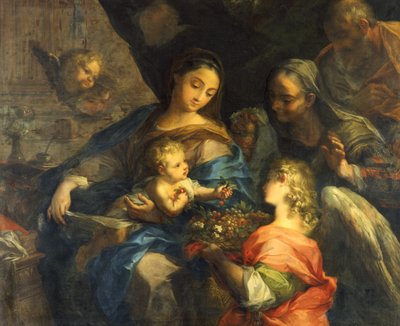 Szent Család alkotó: Francesco Mancini