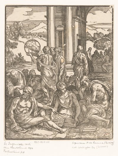 Tuin der gedachten Gondolatok kertje alkotó: Francesco Marcolini (possibly)