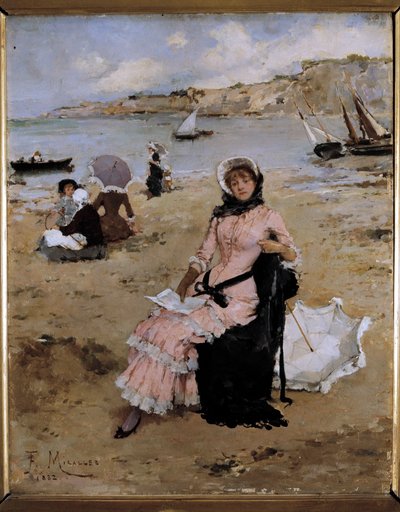 A tengerparton alkotó: Francesco Miralles Galaup