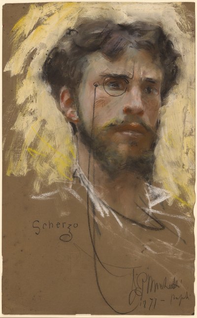 Önarckép alkotó: Francesco Paolo Michetti