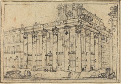 Antoninus és Faustina temploma alkotó: Francesco Piranesi