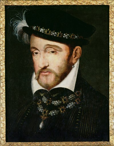 Henrik portréja (1519-59) alkotó: Francesco Primaticcio