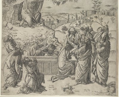 A Szűz mennybemenetele alkotó: Francesco Rosselli