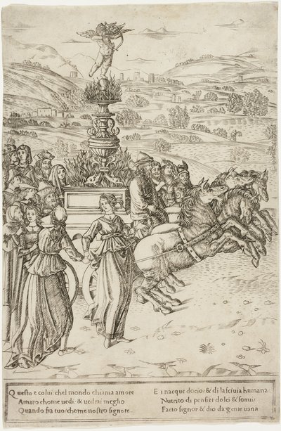A szerelem diadala alkotó: Francesco Rosselli