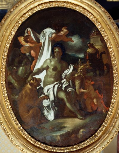 Afrika allegóriája (olaj, vászon) alkotó: Francesco Solimena