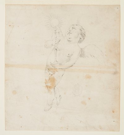 Angyal Monstrancát cipel alkotó: Francesco Solimena