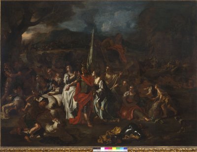 Dávid, az amalekiták legyőzője, 1720-21 alkotó: Francesco Solimena