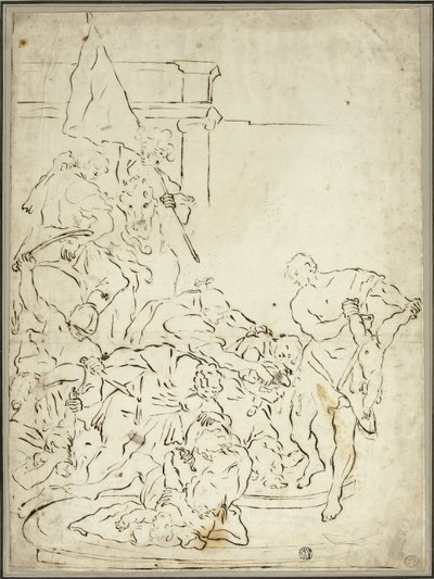 Az ártatlanok mészárlása alkotó: Francesco Solimena