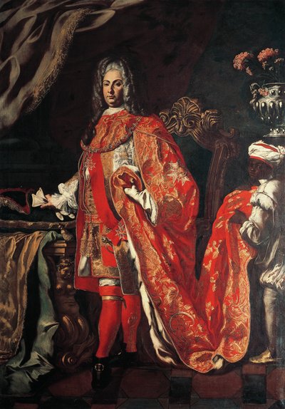 Marzio Carafa, Maddaloni herceg portréja, Francesco Solimena (1647-1747) alkotó: Francesco Solimena
