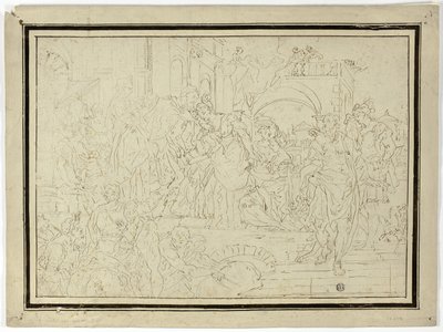 Uralkodó fogadó hölgy alkotó: Francesco Solimena