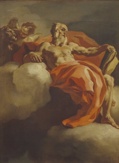 Szent Jeromos, 1693 körül. alkotó: Francesco Solimena