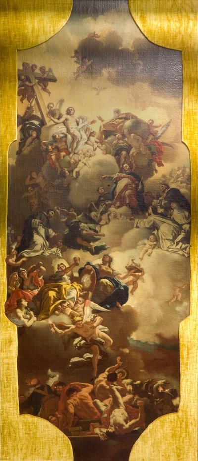 Der Triumph des Dominikanerordens alkotó: Francesco Solimena
