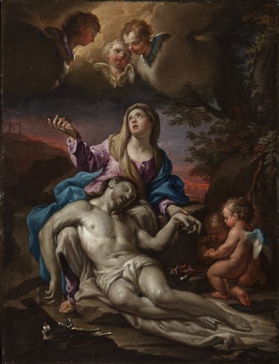 Pietà alkotó: Francesco Trevisani