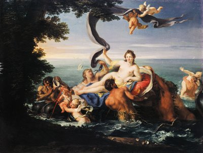 Galatea diadala, Francesco Trevisani (1656-1746), olaj, vászon. alkotó: Francesco Trevisani