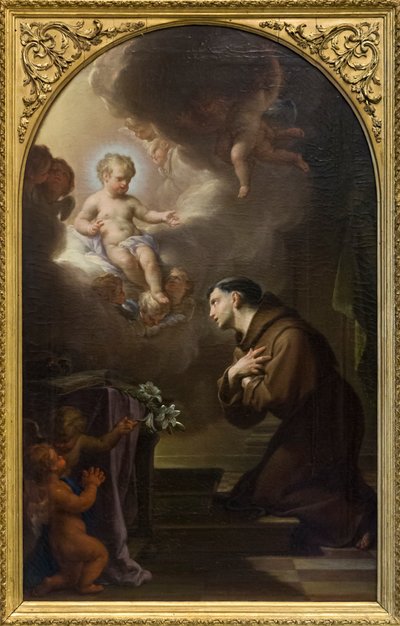Szent Antal látomása alkotó: Francesco Trevisani