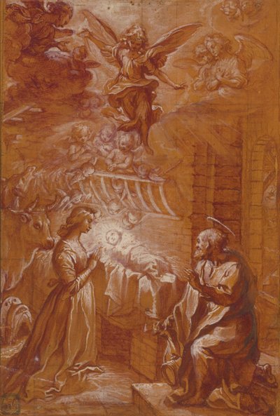Die Geburt Christi alkotó: Francesco Vanni