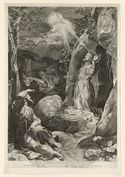 Assisi Szent Ferenc stigmatizációja alkotó: Francesco Villamena